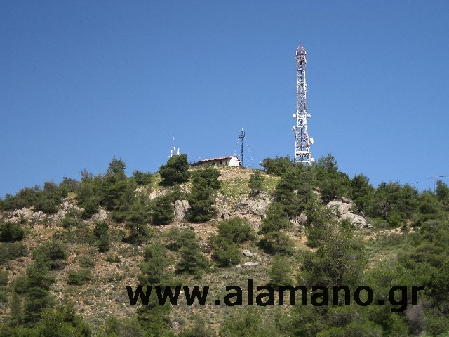 H κορυφογραμμή του Προφήτη Ηλία